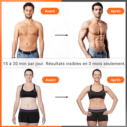 Electrostimulation de la graisse abdominale - FatBurner Basic-Abs™️